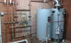 Large Capacity Commercial Water Heater Installation